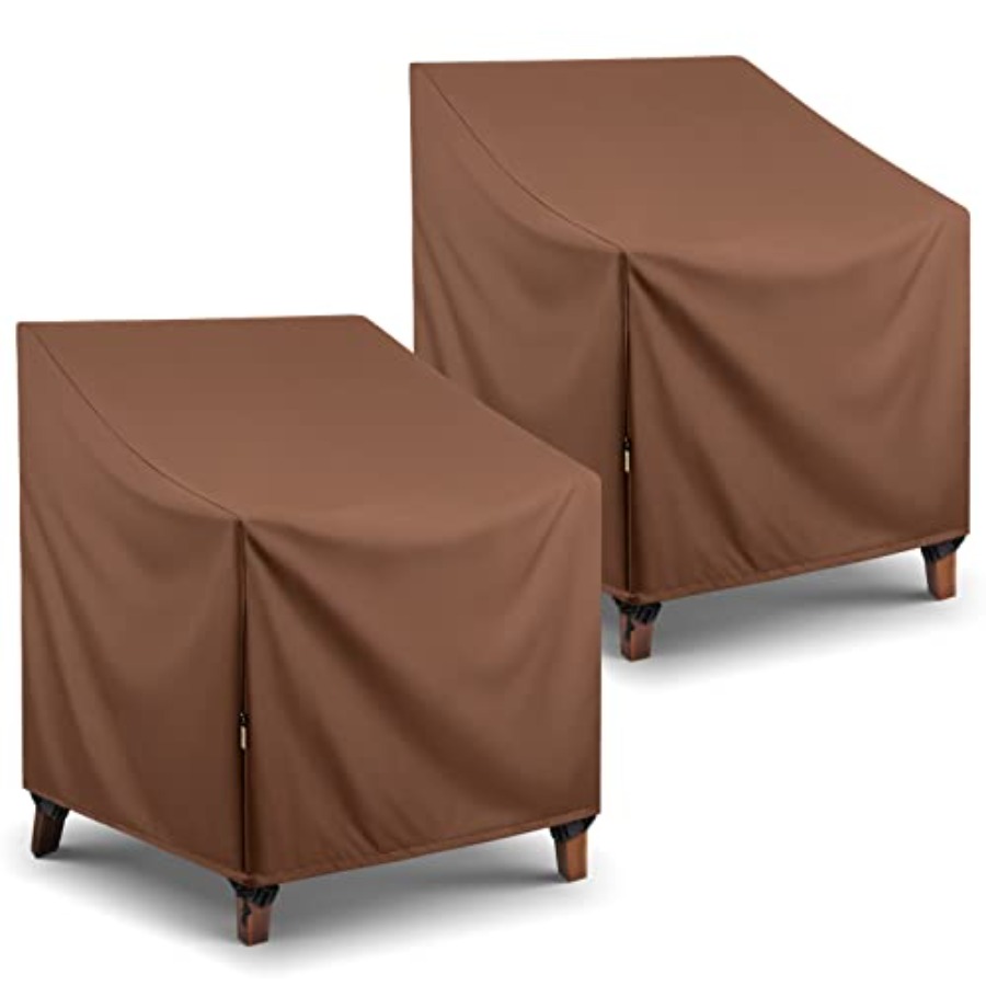 Outdoor Furniture Lounge Chair - Wasserdichte Gartenstuhl-Abdeckungen, Robuste Outdoor-Loungesessel-Abdeckungen, Gartenmöbel-Abdeckungen für