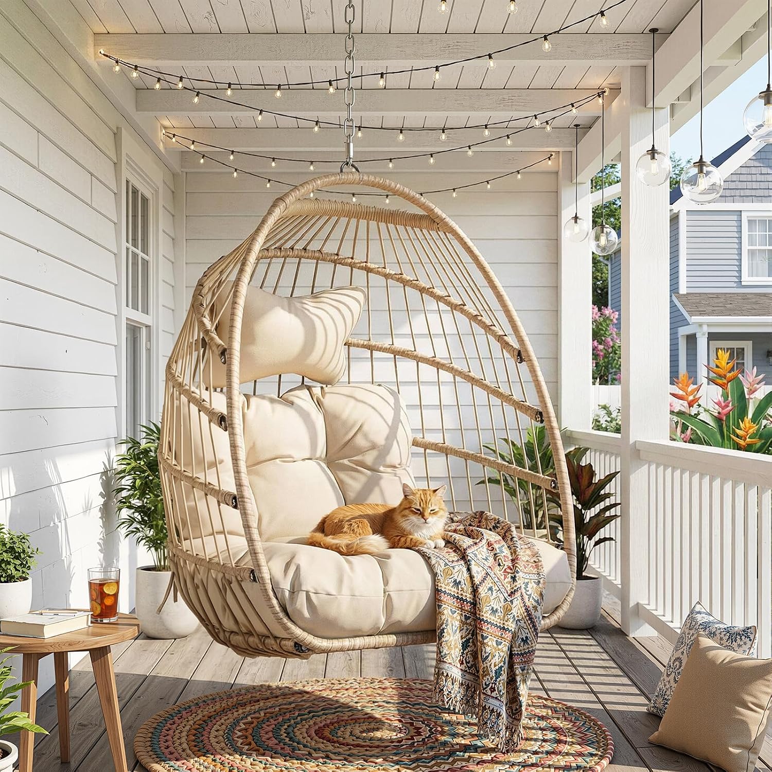 Outdoor Furniture Without Cushions - Hängesessel für den Außenbereich ohne Ständer,