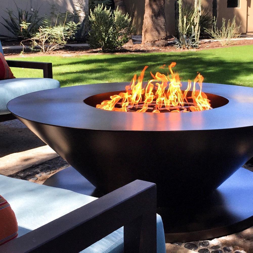 Fire Pit Bowl - Schwimmbäder Feuerlöscher Outdoor Corten Steel Water