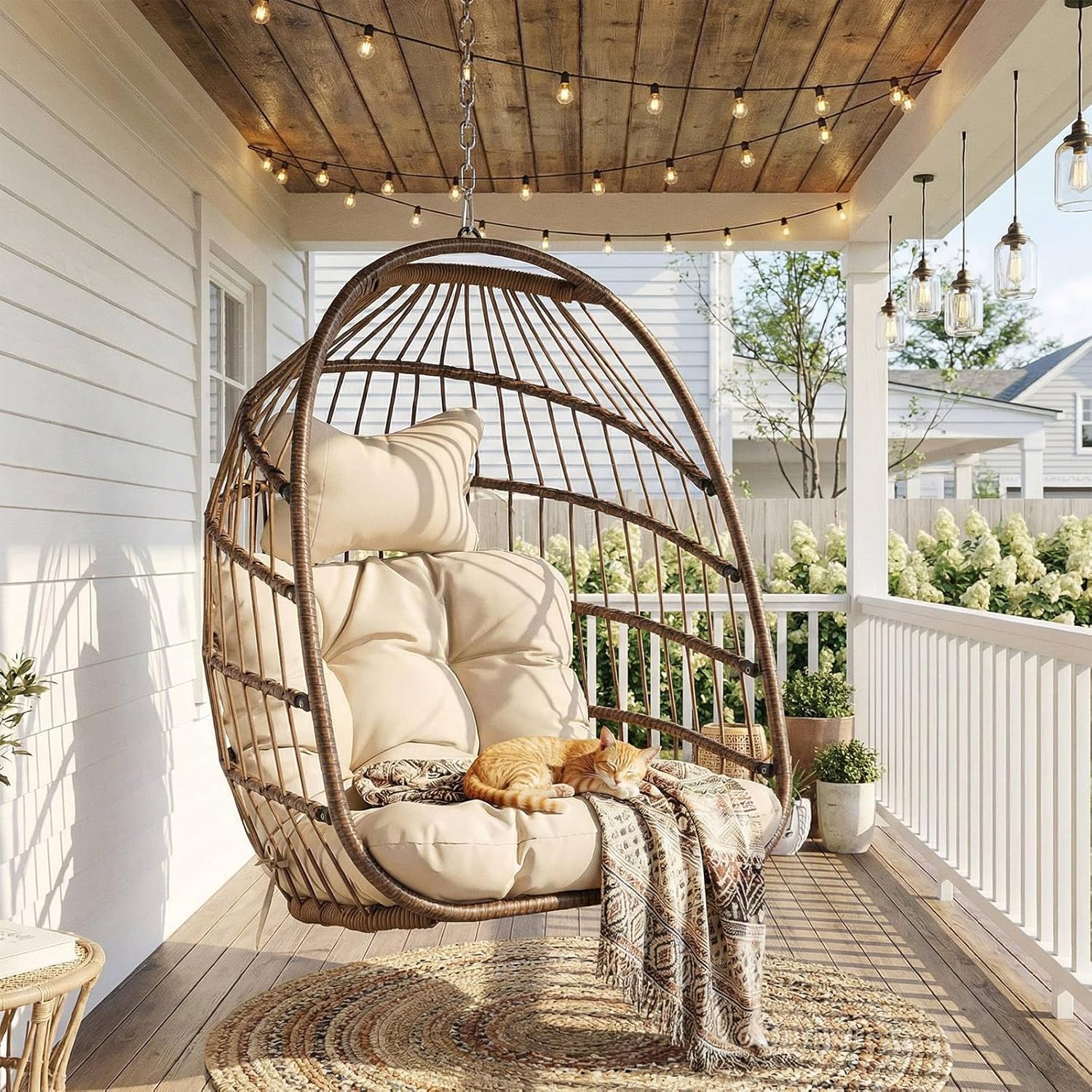 Outdoor Furniture Without Cushions - Hängesessel für den Außenbereich ohne Ständer,
