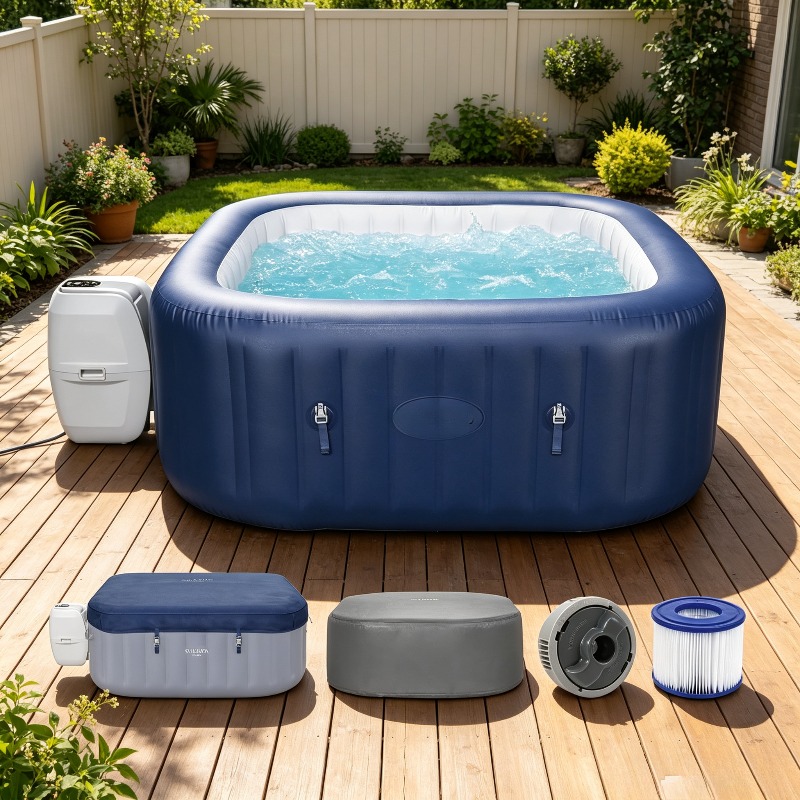 Inflatable Hot Tub - SaluSpa AirJet 4 bis 6 Personen