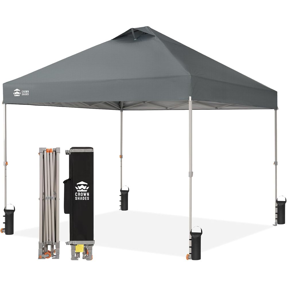Outdoor Furniture Rooms To Go - 10x10 Up-Zelt, Strandzelt mit Ein-Klick-Aufbau –