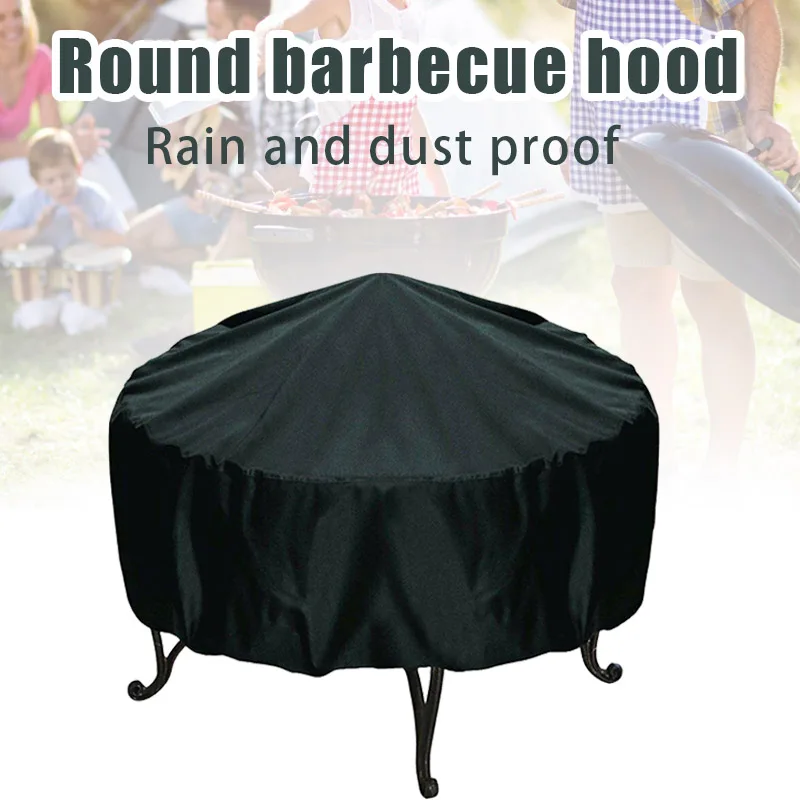 Outdoor Furniture Weatherproof - Feuerstelle Abdeckung Runde Brazier Herd Abdeckung