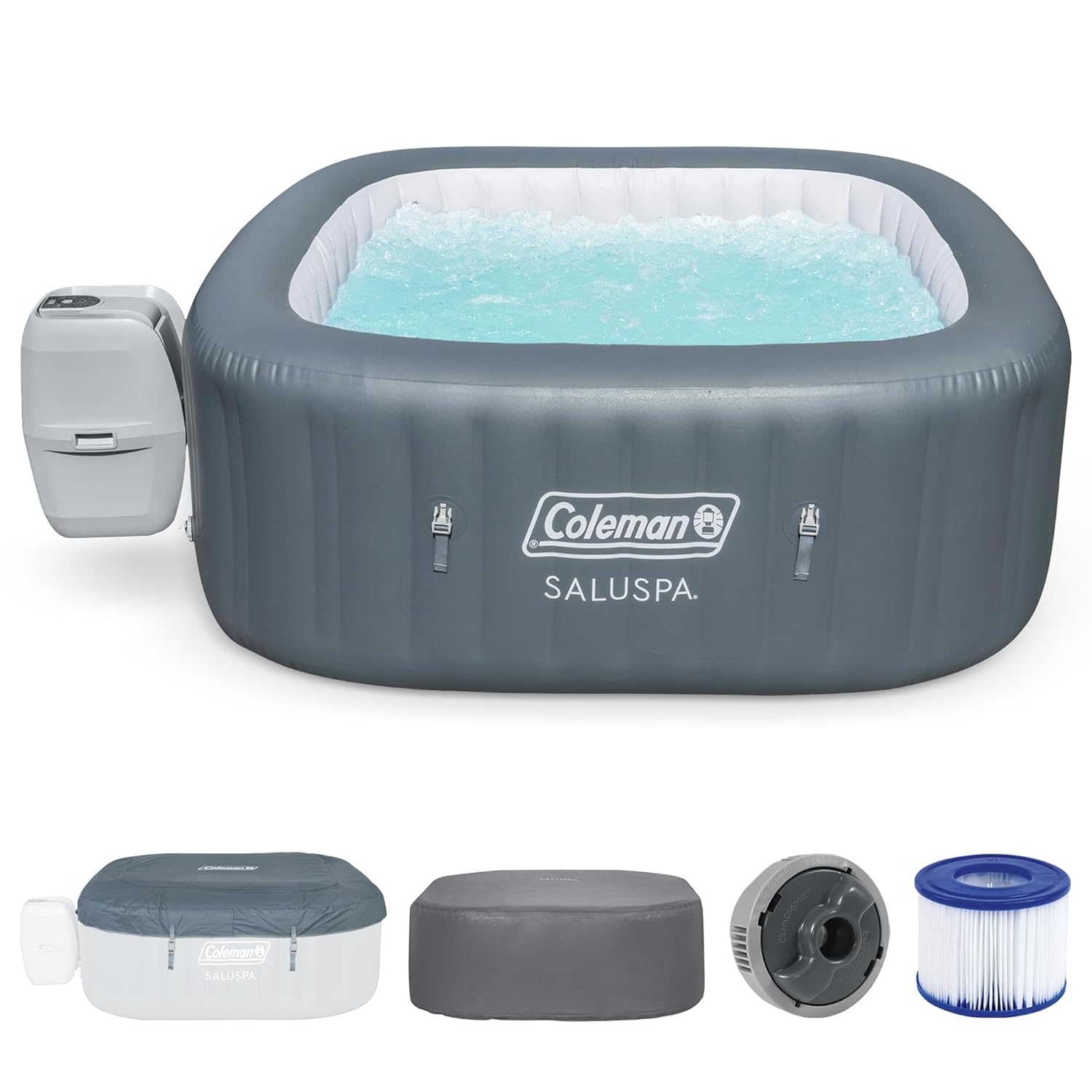 Inflatable Hot Tub - Hawaii AirJet Großer Quadratischer Aufblasbarer Whirlpool