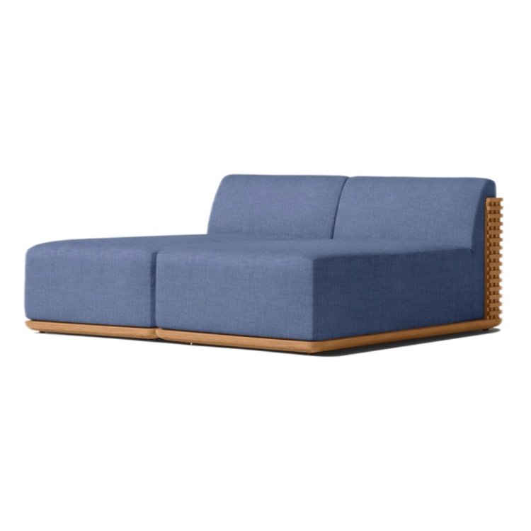 Outdoor Furniture Quick Dry - Hochwertige Outdoor-Möbel Teak Modulares Tagesbett Garten