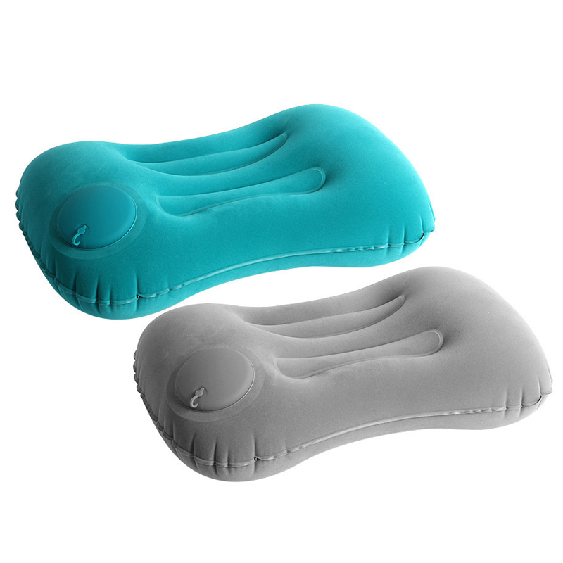 Outdoor Furniture Pillows - Camping Aufblasbares Kissen Tragbares Ultraleichtes Reise-Wander-Luftkissen