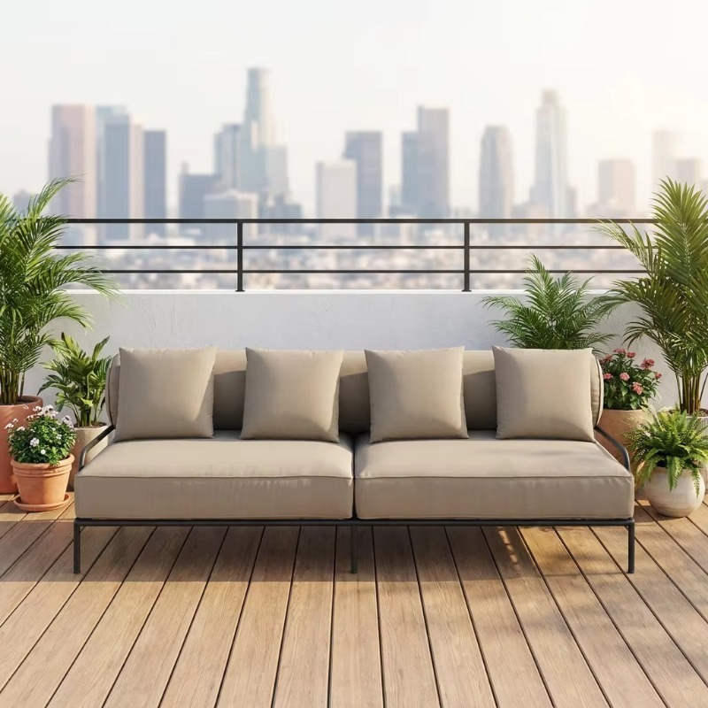Outdoor Furniture Quick Dry - Outdoor-Sofa aus 304 Edelstahl mit schnelltrocknendem