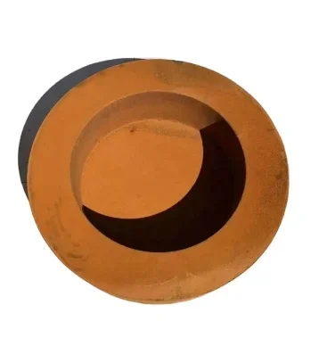 Fire Pit Bowl - -Corten-Stahl mit Holzverbrennung für den Außenbereich,
