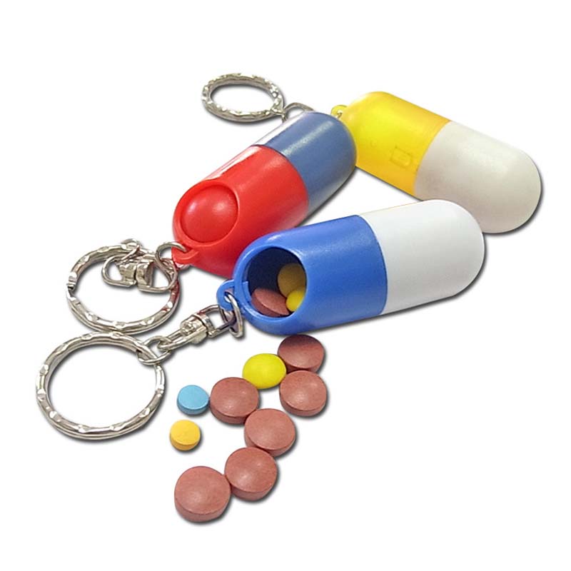 Outdoor Furniture Weatherproof - Mini Tragbare Aluminium Legierung Pille Flasche