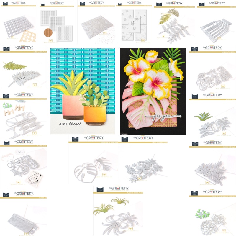 Outdoor Furniture Sunbrella - Garten-Wannenfüller-Schablone und Stanzformen – Neuheit 2026