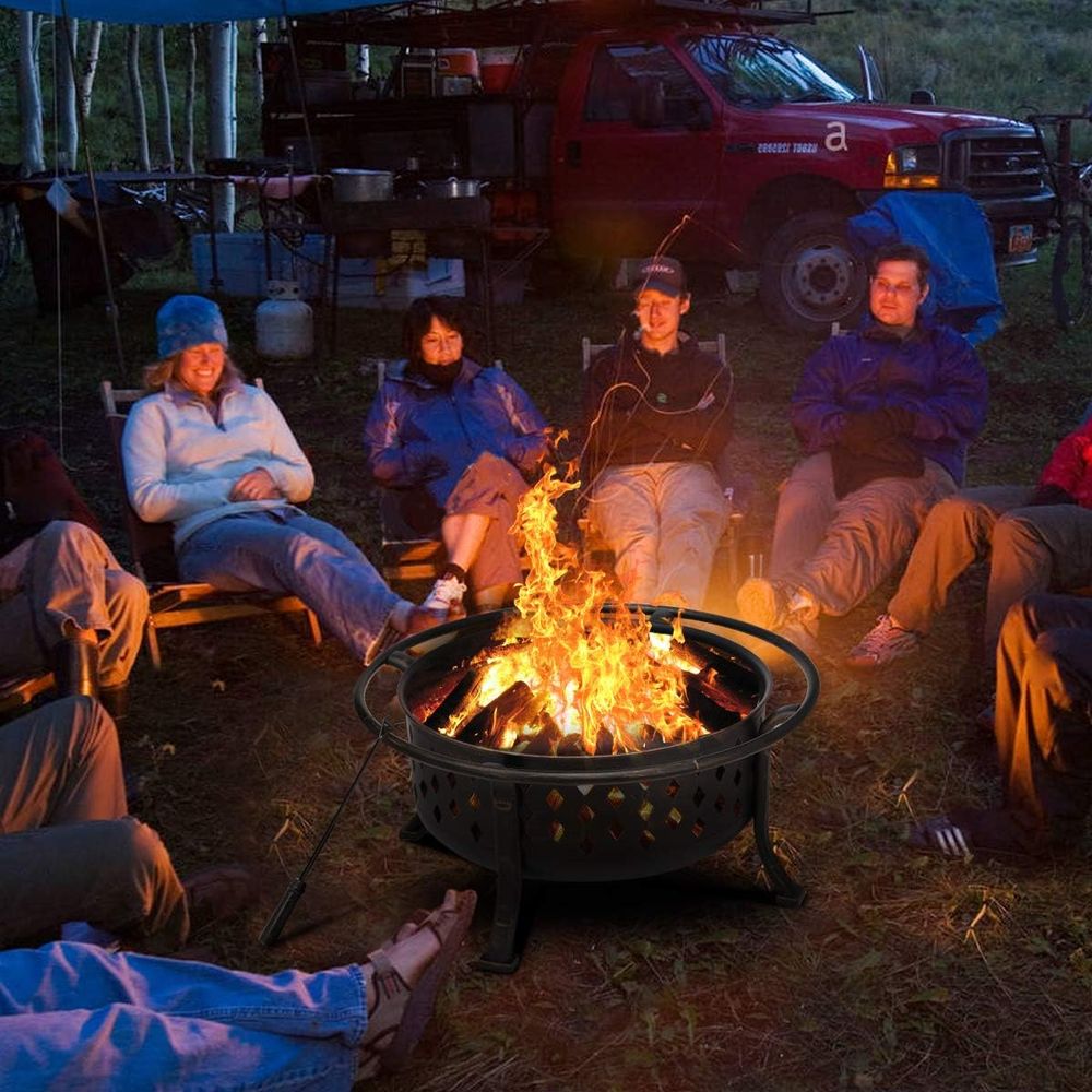 36 Zoll Outdoor-Feuerstelle au – Fire Pit Bowl Bewertung und Preis