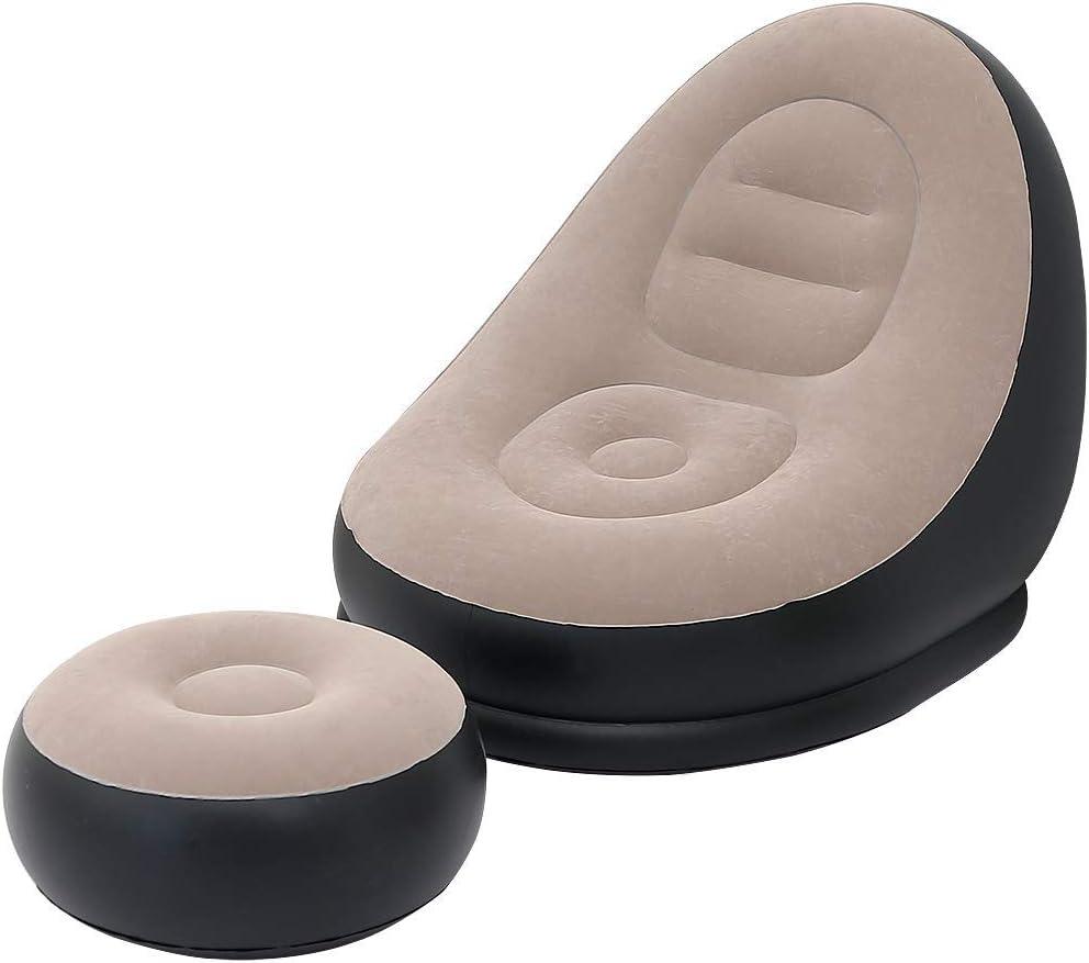 2-teiliges Lazy Sofa, aufblasb – Outdoor Furniture Lowes Bewertung und Preis
