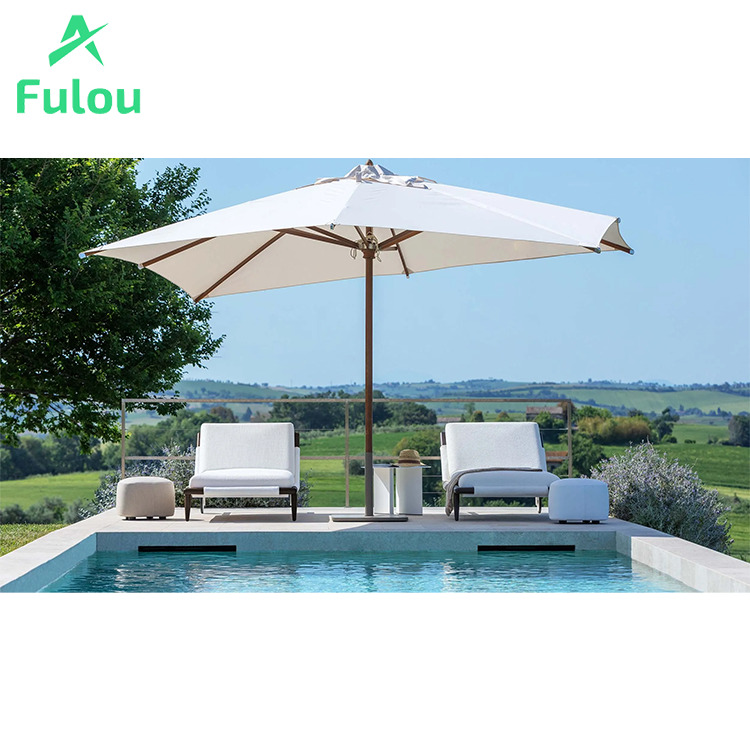 Moderne Aluminium-Sonnenliege  – Outdoor Furniture Quick Dry Bewertung und Preis