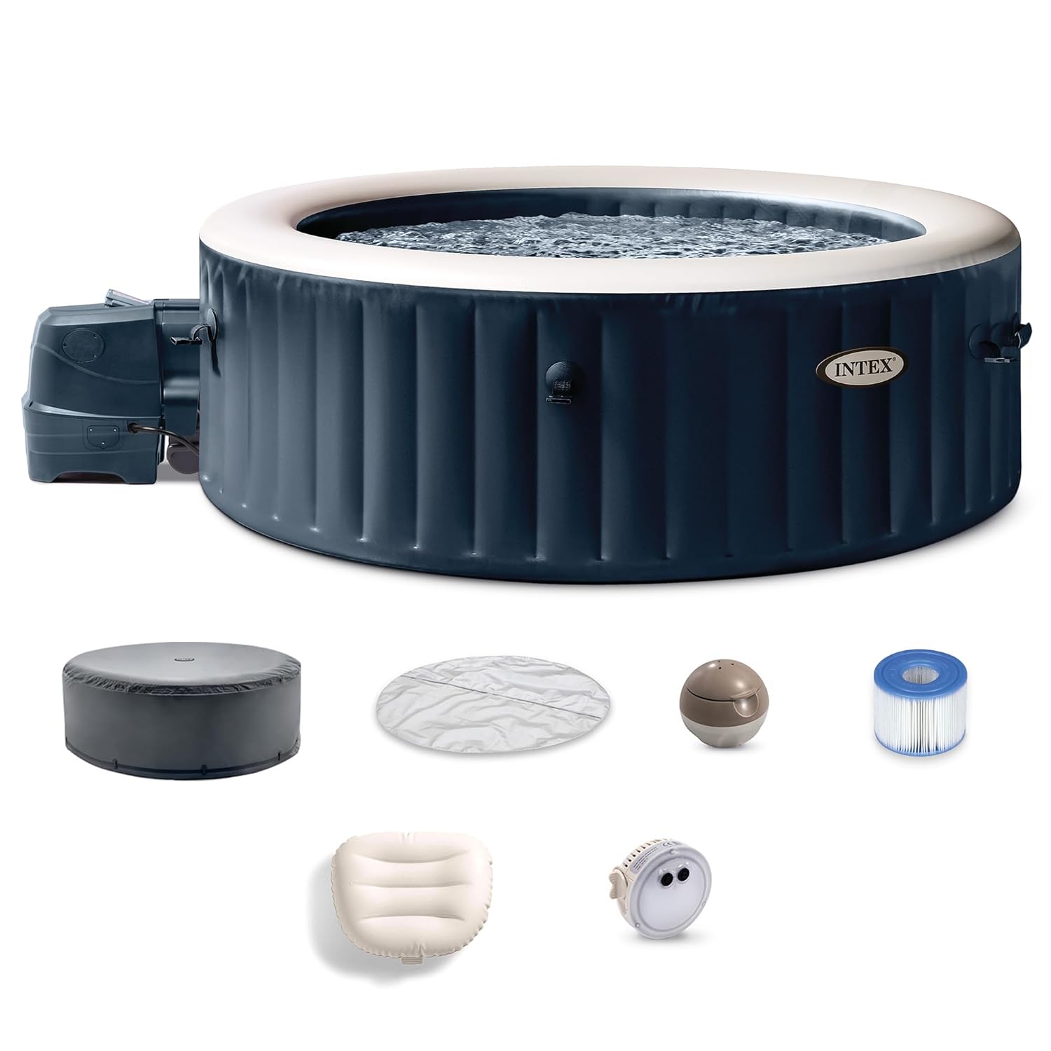 PureSpa Plus 6-Personen Runder – Inflatable Hot Tub Bewertung und Preis