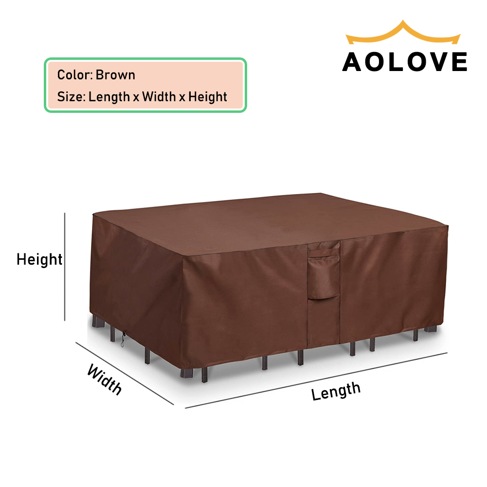 Brauner 420D HEAVY DUTY wasser – Outdoor Furniture Sunbrella Bewertung und Preis
