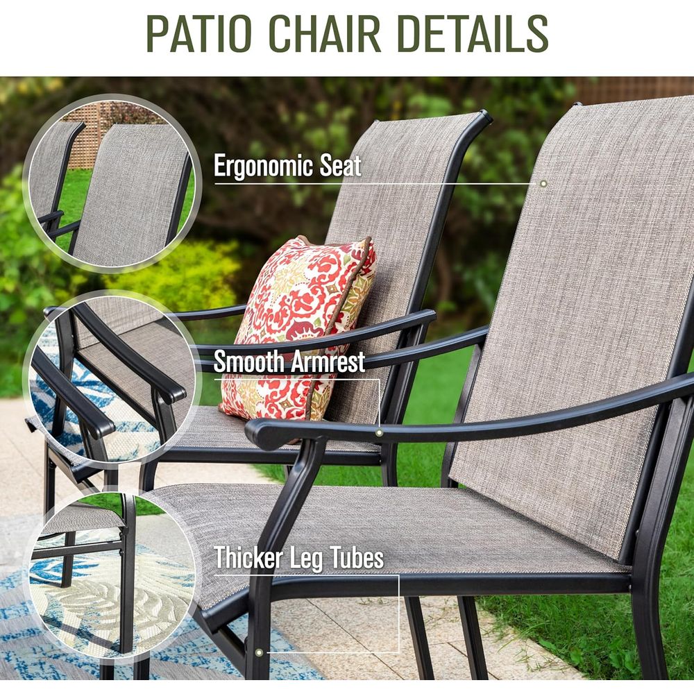 Garten-Essgruppe 9-teilig, 8 s – Outdoor Furniture Quick Dry Bewertung und Preis