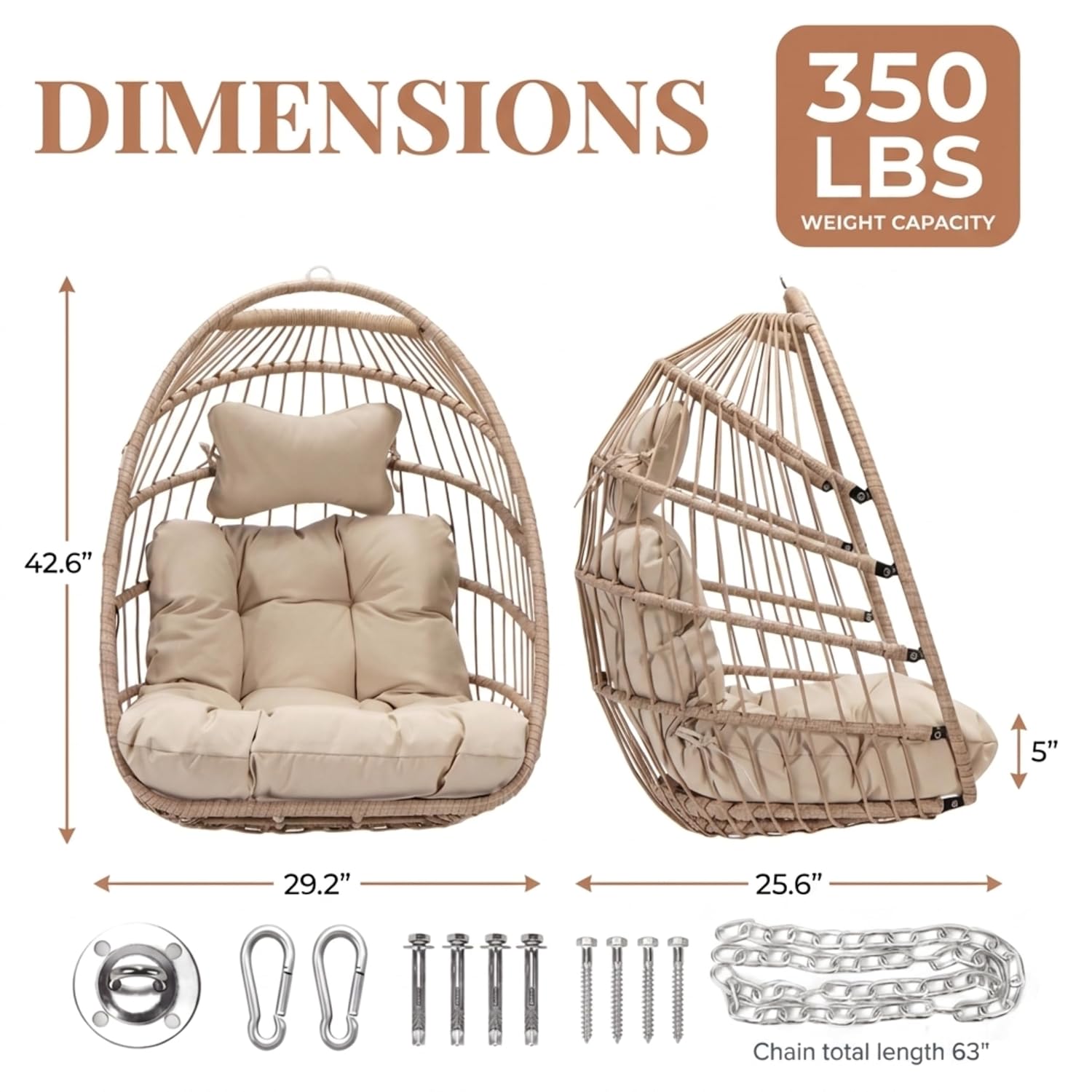 Hängesessel für den Außenberei – Outdoor Furniture Without Cushions Bewertung und Preis