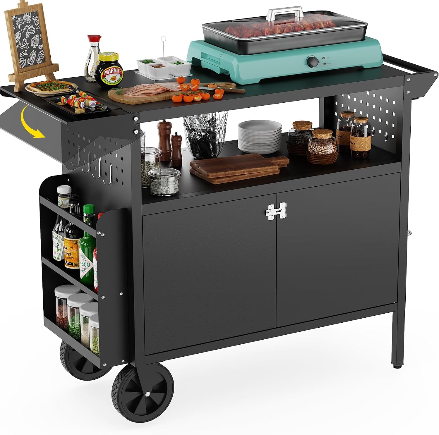 Outdoor-Grillwagen mit Staurau – Outdoor Furniture European Bewertung und Preis
