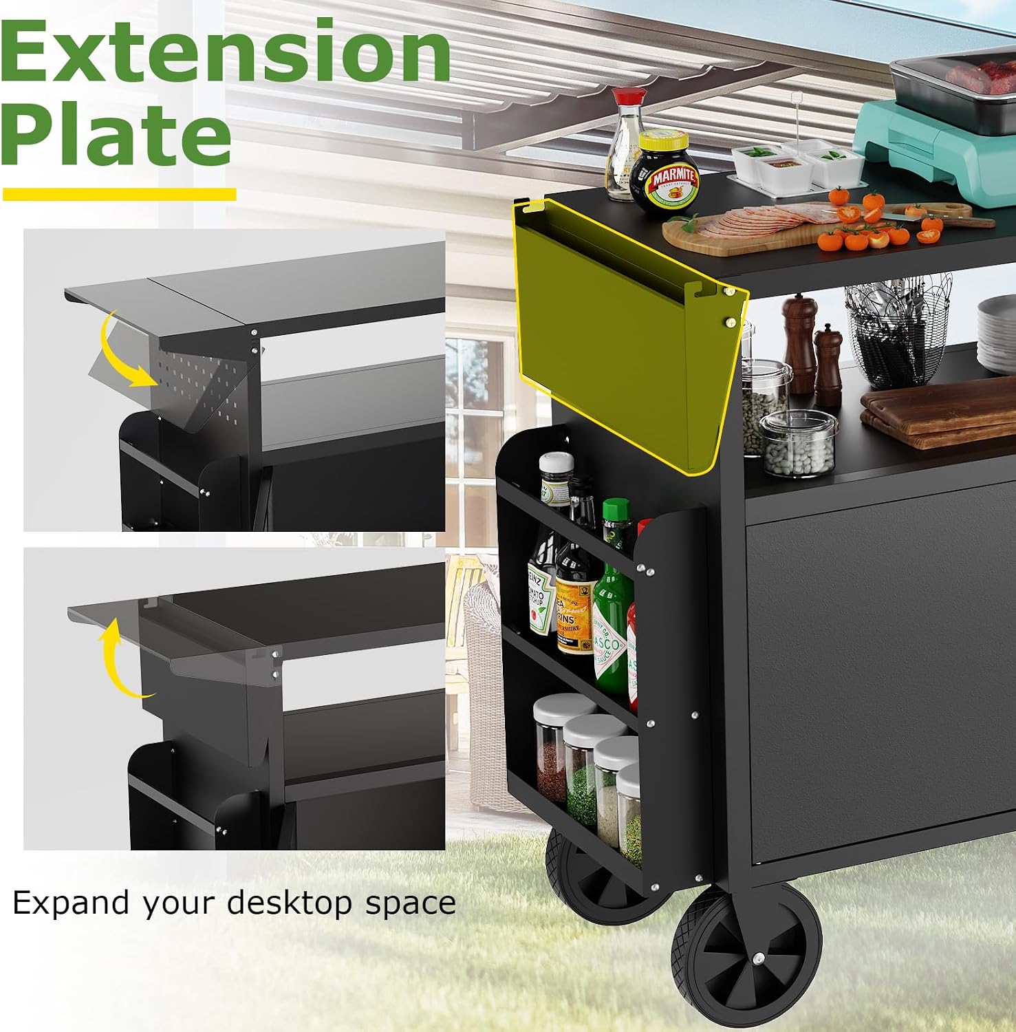 Outdoor-Grillwagen mit Staurau – Outdoor Furniture European Bewertung und Preis
