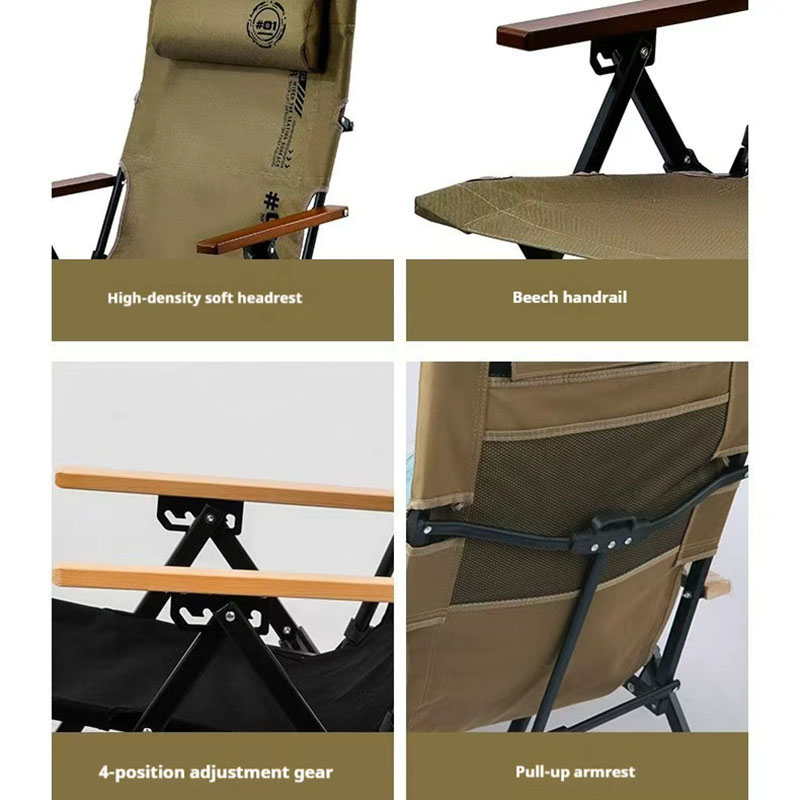 Klappbarer Hochlehner-Strand-  – Outdoor Furniture Lounge Chair Bewertung und Preis