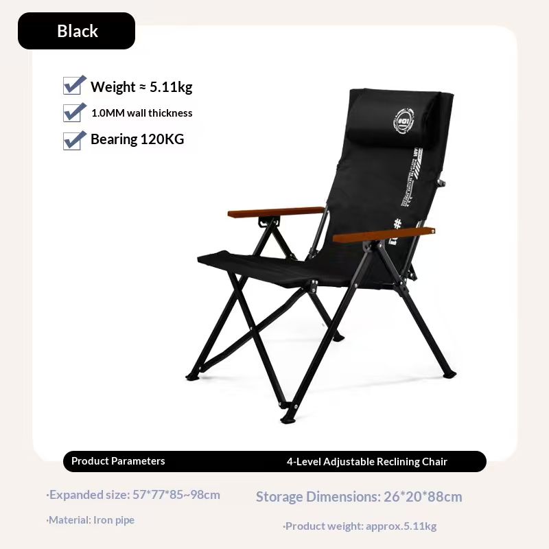Klappbarer Hochlehner-Strand-  – Outdoor Furniture Lounge Chair Bewertung und Preis