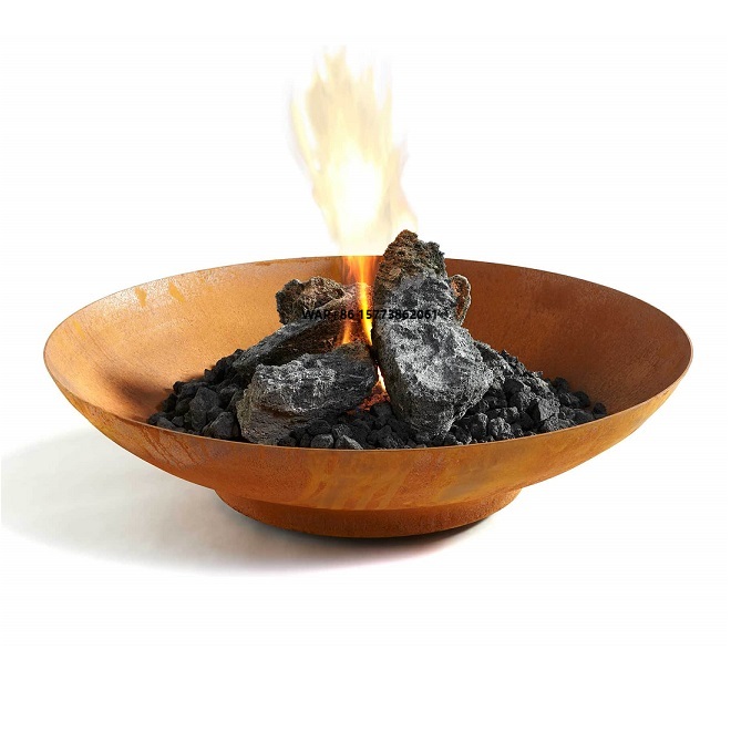 Outdoor Fire Pit Corten Steel  – Fire Pit Bowl Bewertung und Preis