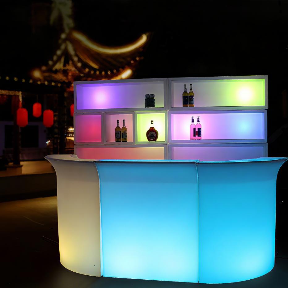 Outdoor-Leuchtdiode, Bartheke, – Outdoor Furniture Rental For Party Bewertung und Preis