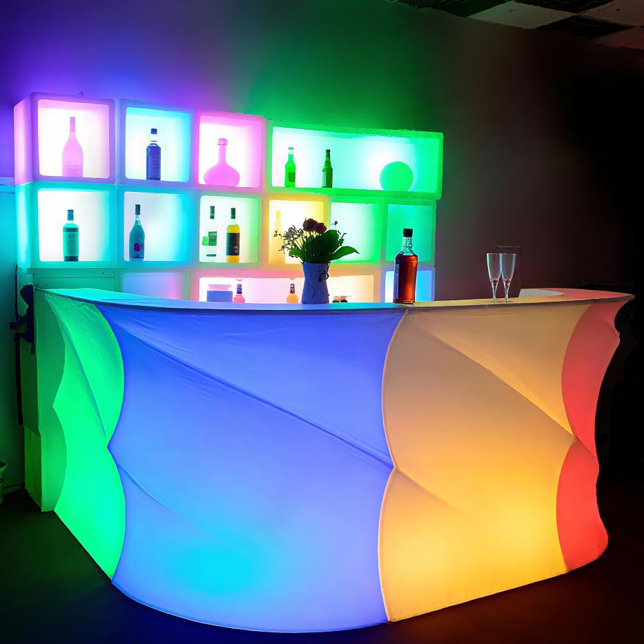 Outdoor-Leuchtdiode, Bartheke, – Outdoor Furniture Rental For Party Bewertung und Preis