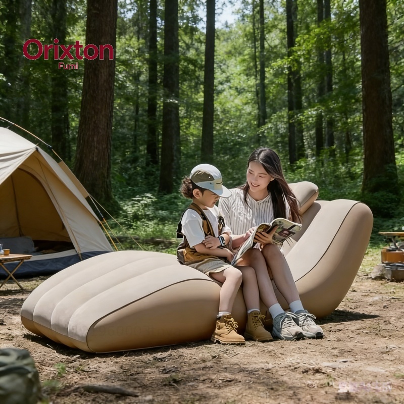 Tragbarer, selbstaufblasender  – Outdoor Furniture Lounge Chair Bewertung und Preis