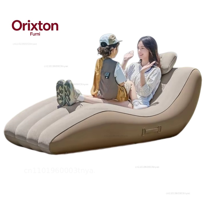 Tragbarer, selbstaufblasender  – Outdoor Furniture Lounge Chair Bewertung und Preis