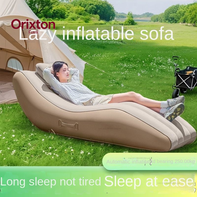 Tragbarer, selbstaufblasender  – Outdoor Furniture Lounge Chair Bewertung und Preis