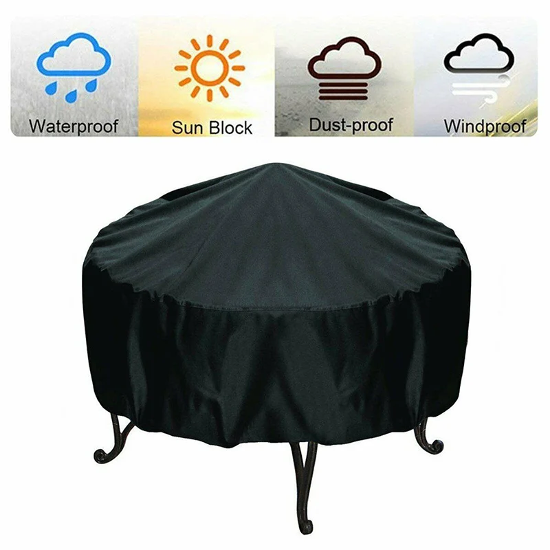 Feuerstelle Abdeckung Runde Br – Outdoor Furniture Weatherproof Bewertung und Preis