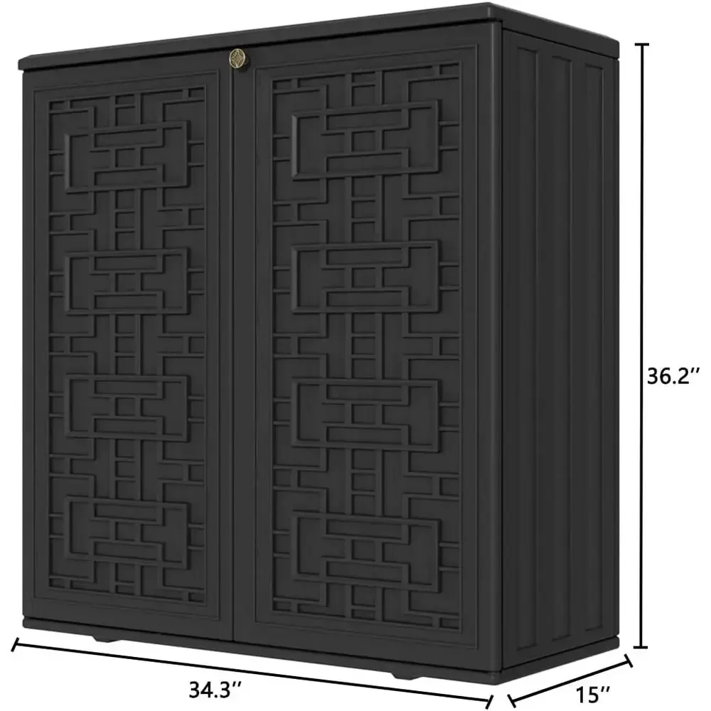 Wetterfester Harz-Aufbewahrung – Outdoor Furniture Weatherproof Bewertung und Preis