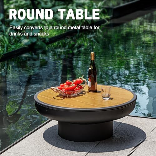32-Zoll-Feuerkorb-Tisch mit De – Fire Pit Bowl Bewertung und Preis