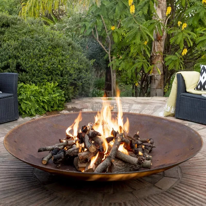 Maßgefertigte Feuerschale aus  – Fire Pit Bowl Bewertung und Preis