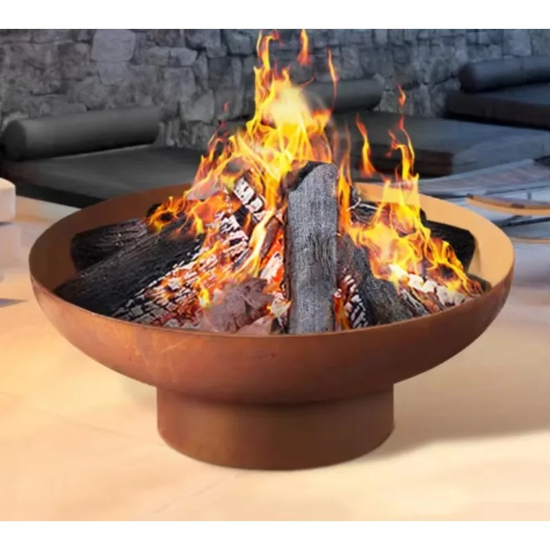 Maßgefertigte Feuerschale aus  – Fire Pit Bowl Bewertung und Preis
