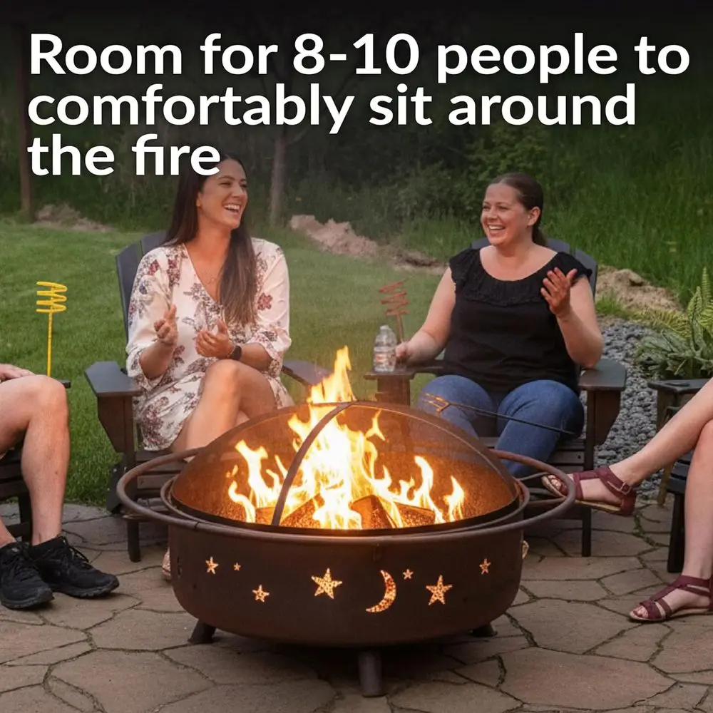 42-Zoll Outdoor-Feuerstelle au – Fire Pit Bowl Bewertung und Preis