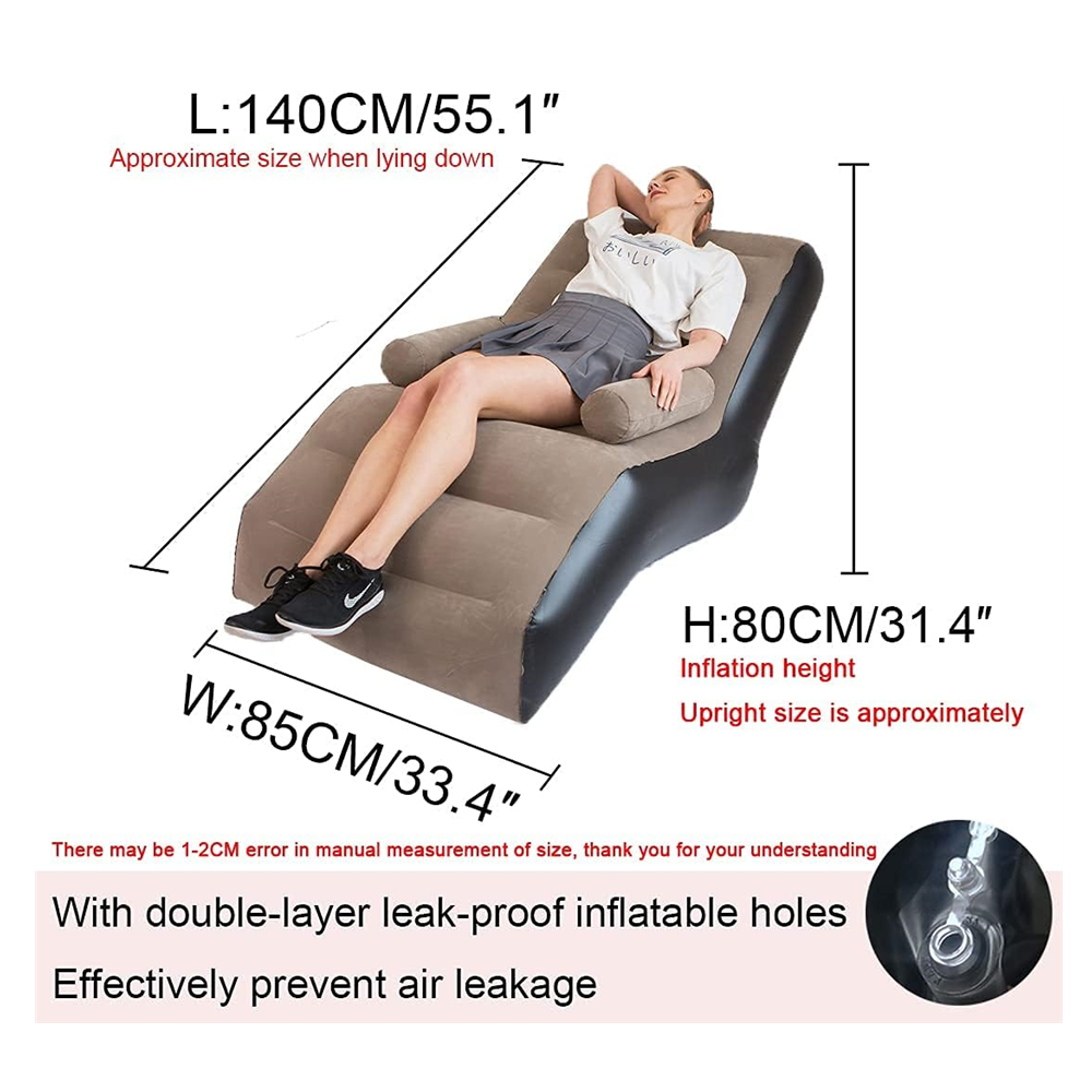 Klappbares Lazy Sofa, aufblasb – Outdoor Furniture Lowes Bewertung und Preis