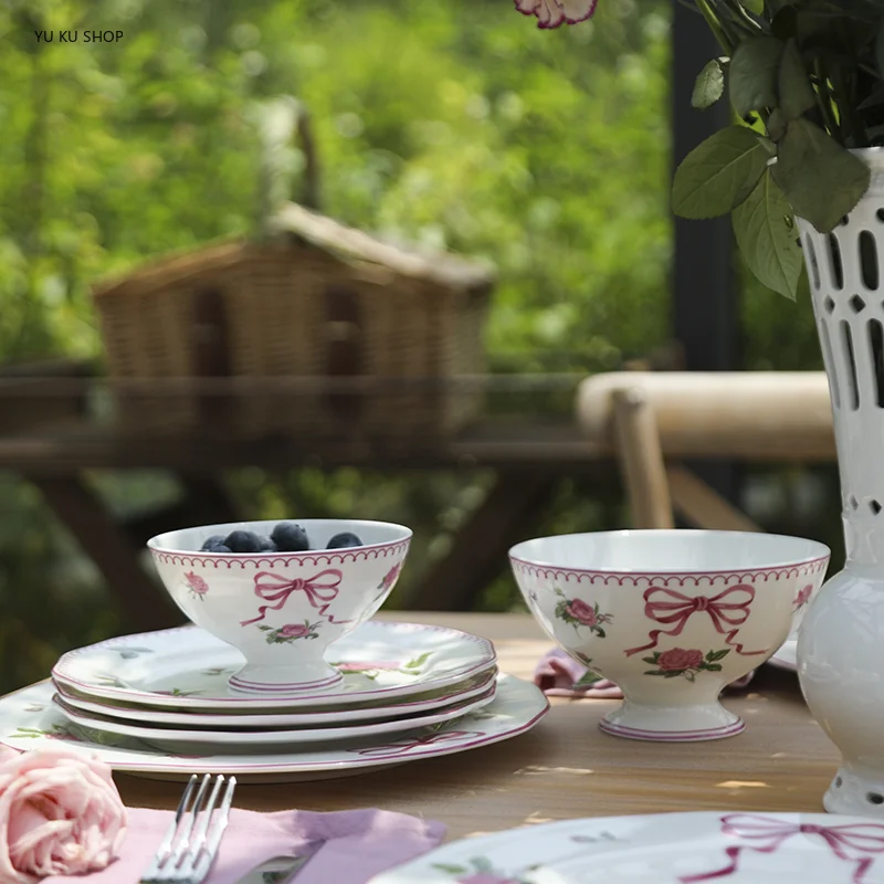 Französisch Rose Besteck Bone  – Outdoor Furniture Dining Bewertung und Preis