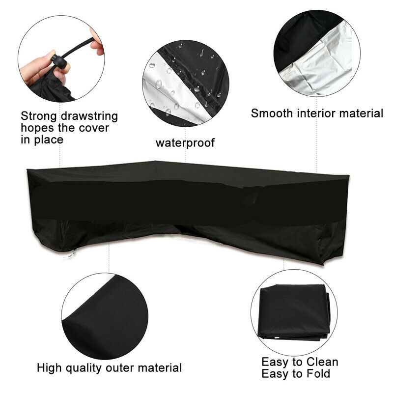 L-förmige Möbelabdeckung Wasse – Outdoor Furniture Cover Xl Bewertung und Preis