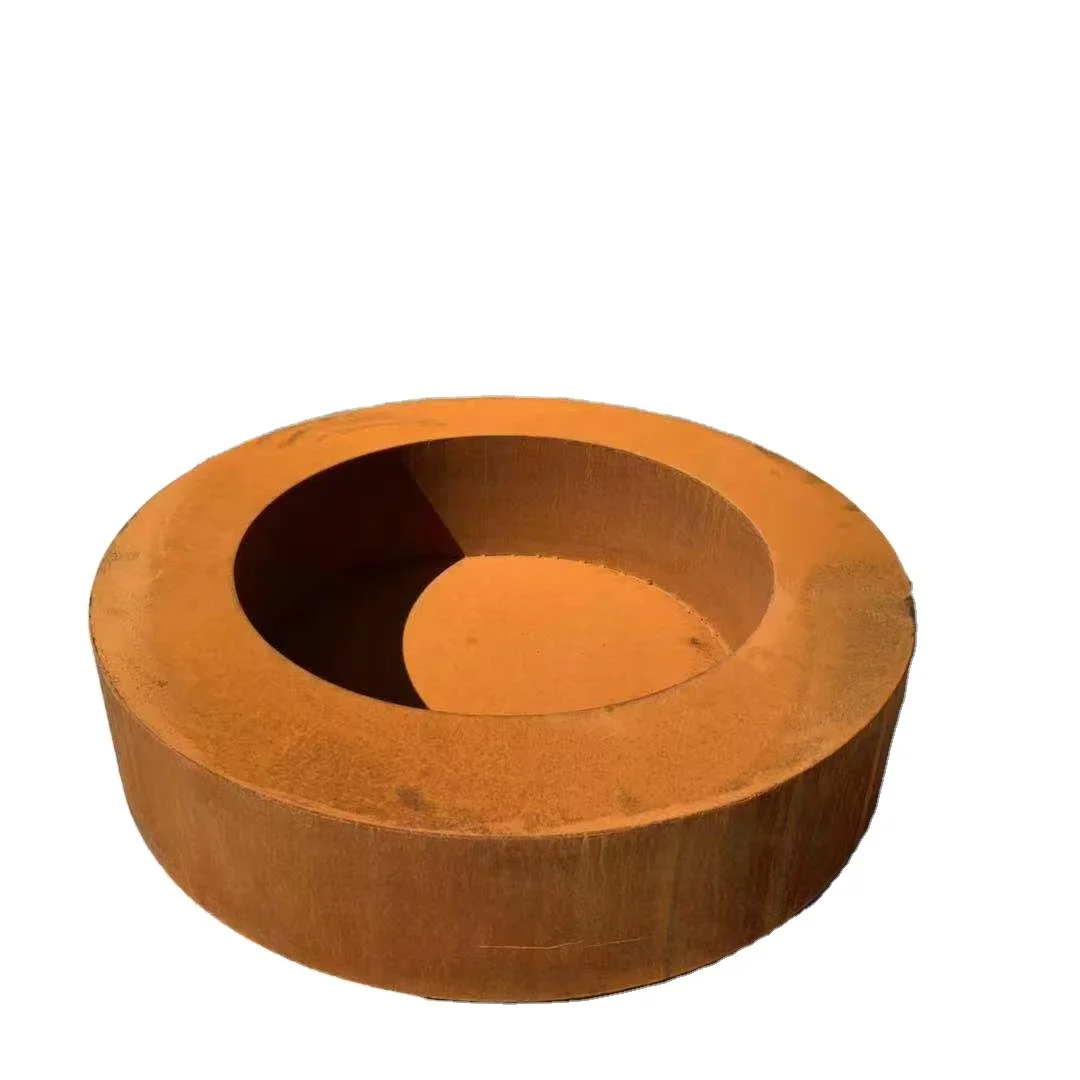 -Corten-Stahl mit Holzverbrenn – Fire Pit Bowl Bewertung und Preis