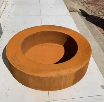 -Corten-Stahl mit Holzverbrenn – Fire Pit Bowl Bewertung und Preis