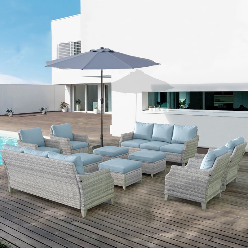 Modernes PE-Rattan Outdoor-Sof – Outdoor Furniture Quick Dry Bewertung und Preis