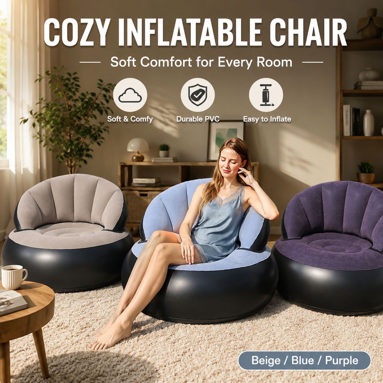 Aufblasbarer Sessel für Erwach – Outdoor Furniture Lowes Bewertung und Preis